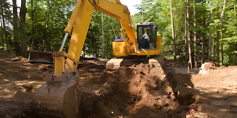 Excavation in Lowndes County, Georgia