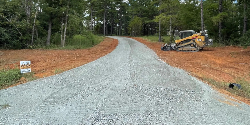 Road Construction in Lowndes County, Georgia