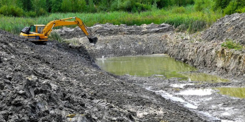 Pond Excavation in Lowndes County, Georgia