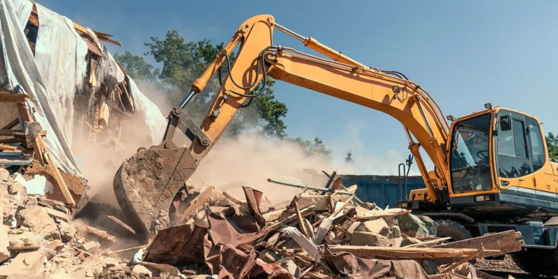 Demolition in Lowndes County, Georgia