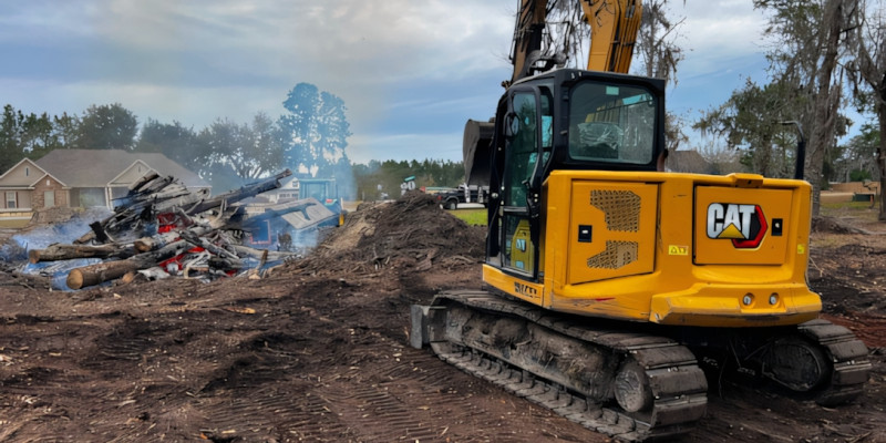 Site Excavation in Lowndes County, Georgia